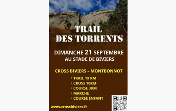 Cross et trail des torrents... c'est dans quelques jours